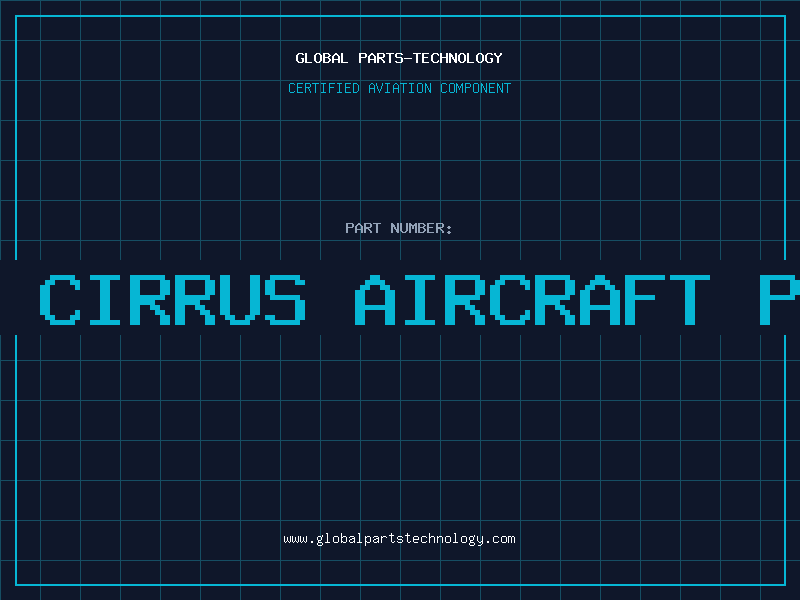 Aviation Part used cirrus aircraft parts