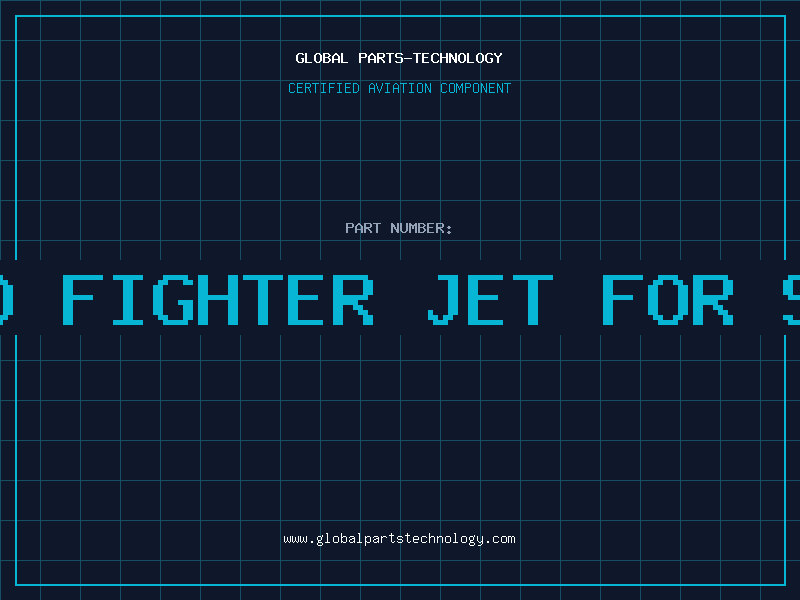 Aviation Part used fighter jet for sale