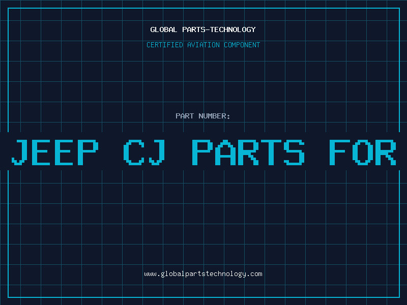 Aviation Part used jeep cj parts for sale
