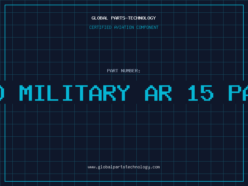 Aviation Part used military ar 15 parts
