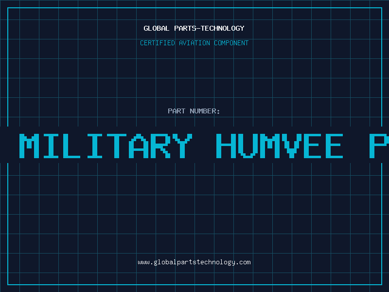 Aviation Part used military humvee parts