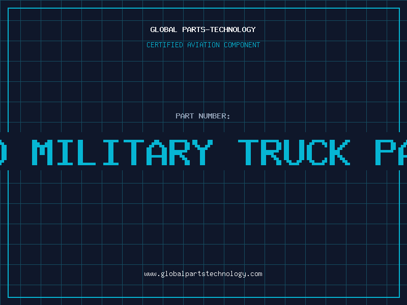 Aviation Part used military truck parts