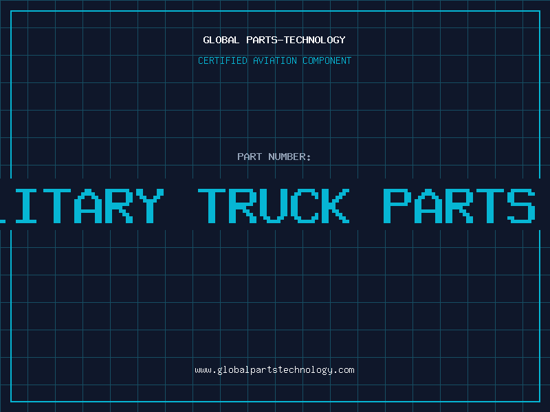 Aviation Part used military truck parts alabama