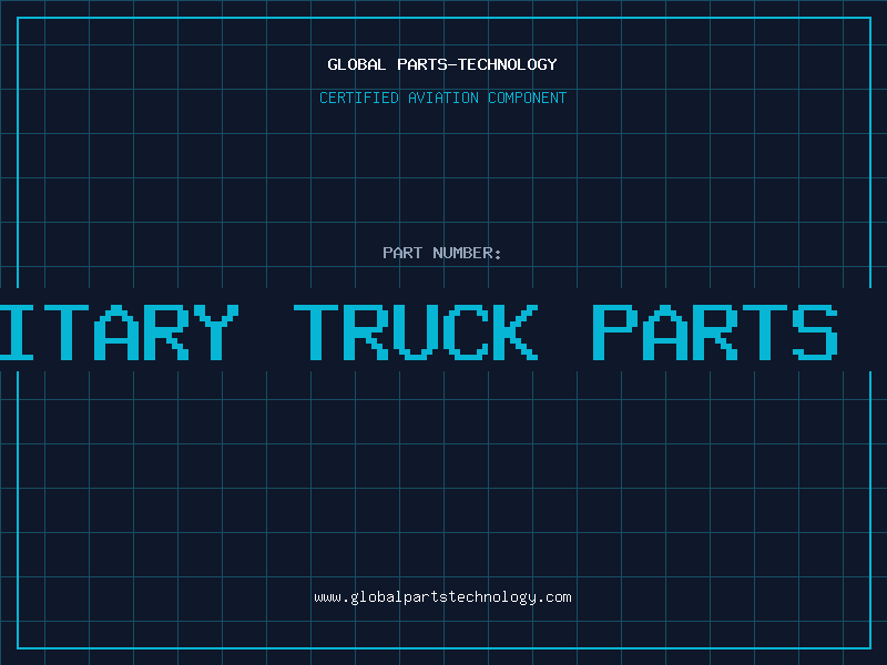 Aviation Part used military truck parts for sale