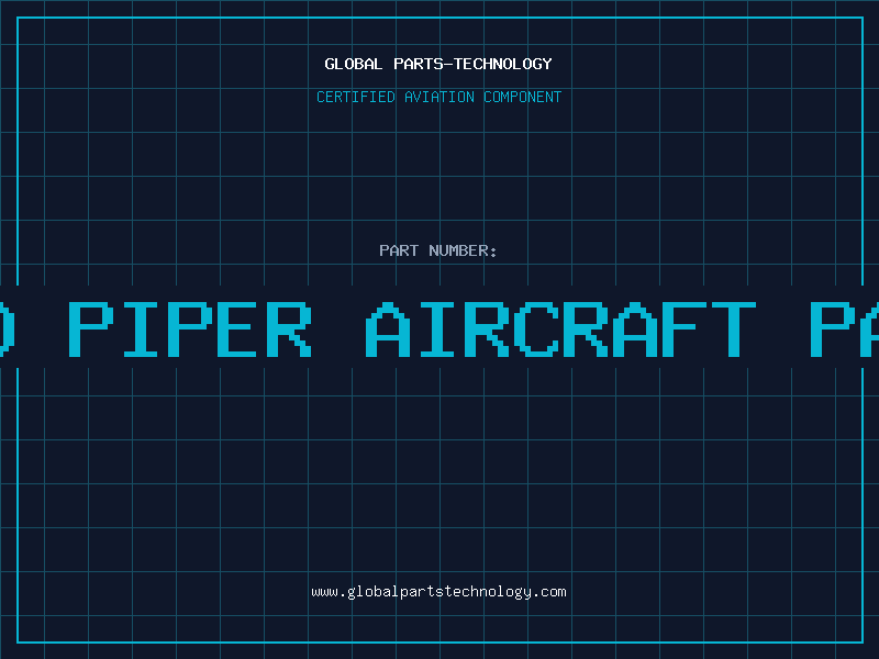 Aviation Part used piper aircraft parts