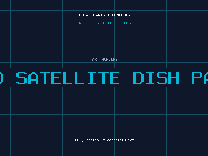 Aviation Part used satellite dish parts