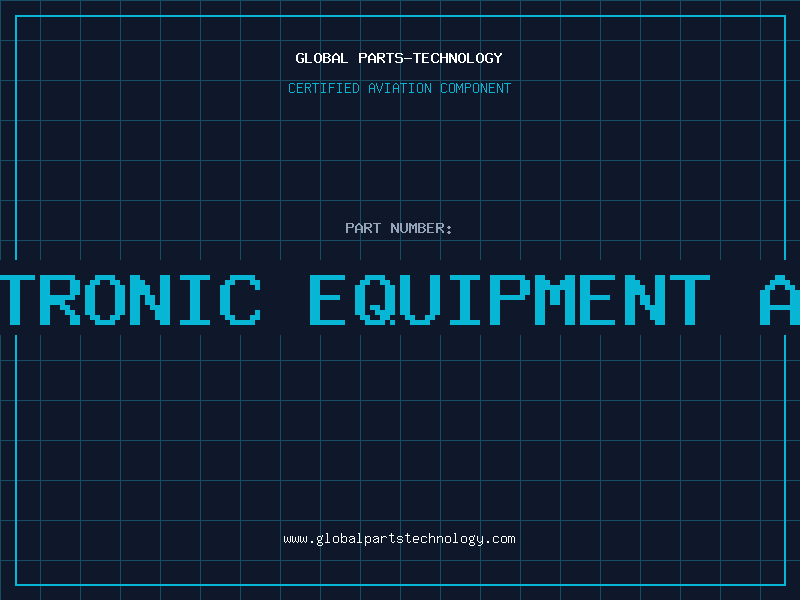 Aviation Part used to make electronic equipment and aircraft parts