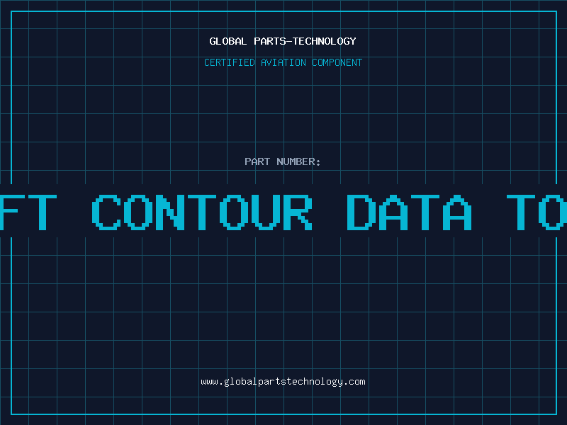 Aviation Part using aircraft contour data to model parts