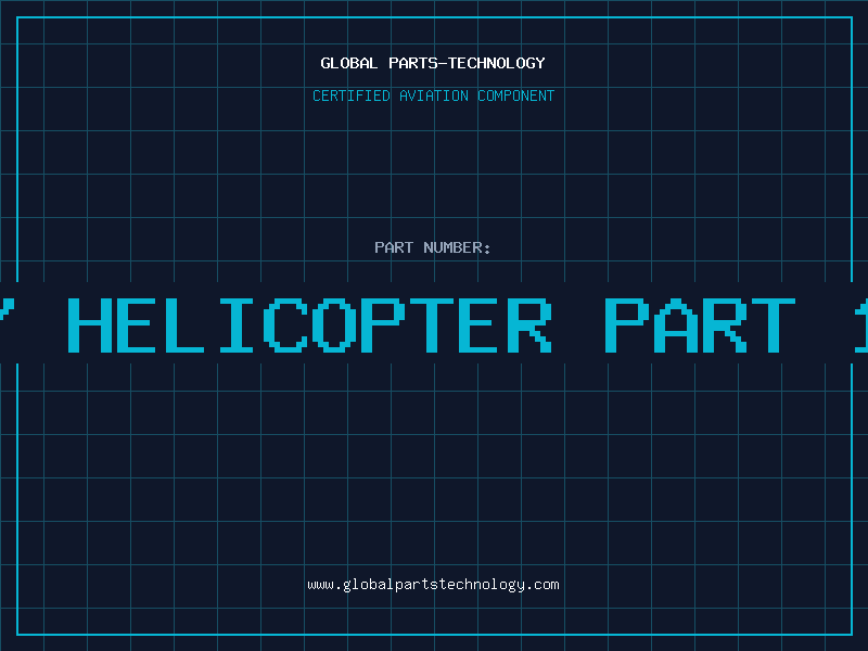 Aviation Part utility helicopter part 145 faa