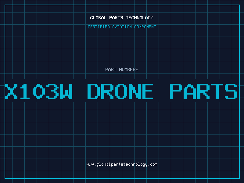 Aviation Part x103w drone parts