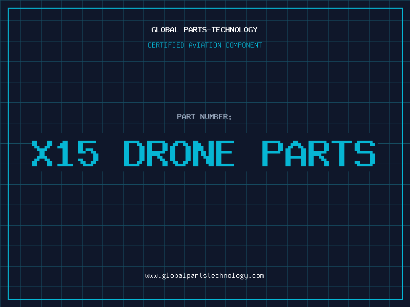 Aviation Part x15 drone parts
