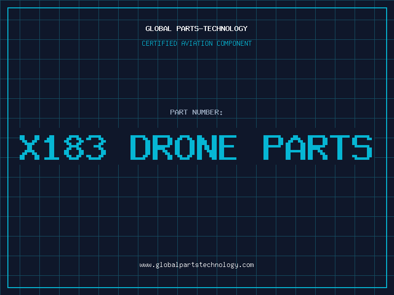 Aviation Part x183 drone parts