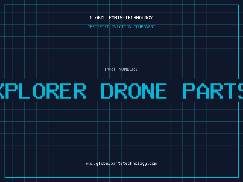 Aviation Part xplorer drone parts