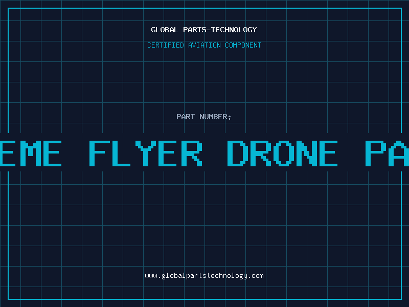 Aviation Part xtreme flyer drone parts