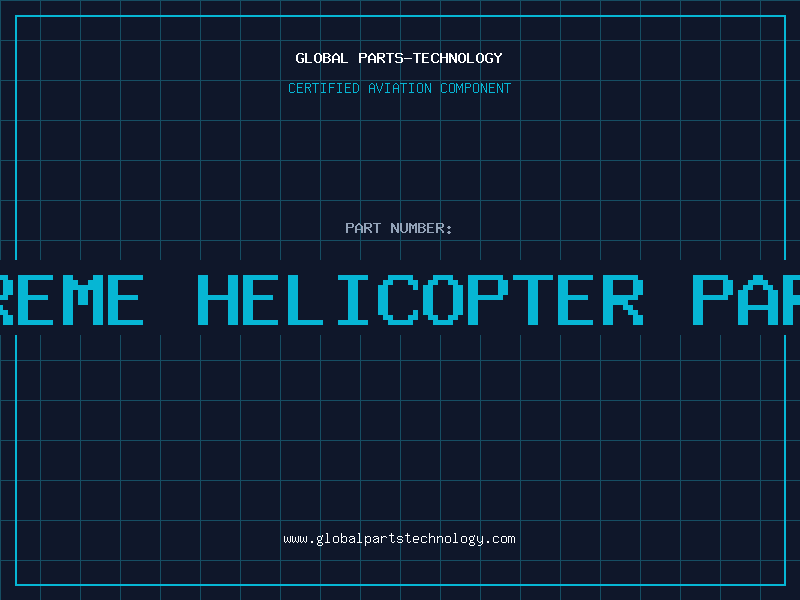 Aviation Part xtreme helicopter parts