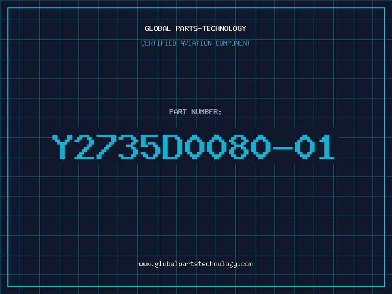 Aviation Part y2735d0080-01